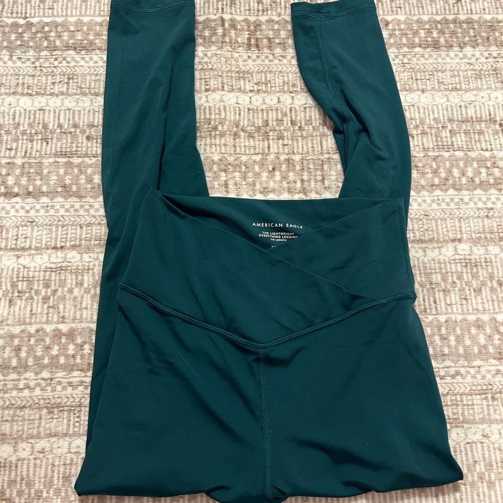 American Eagle teal leggings